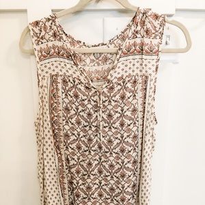 Boho sleeveless top Lucky Brand Medium
